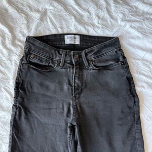 Levi's Denizen High Rise Skinny Black Charcoal Wash Skinny High RiseJeans